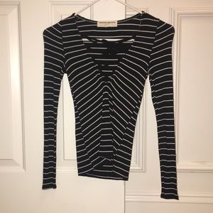 Urban Outfitters lace up long sleeve